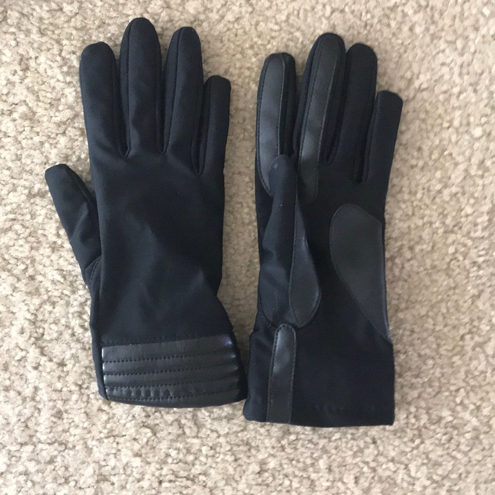 Silky Black Gloves